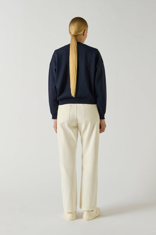 Cardigan Idem - Navy - Femme