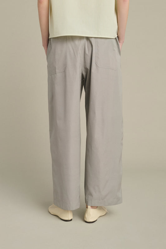 Hugues trousers - Grey - Cotton - Women