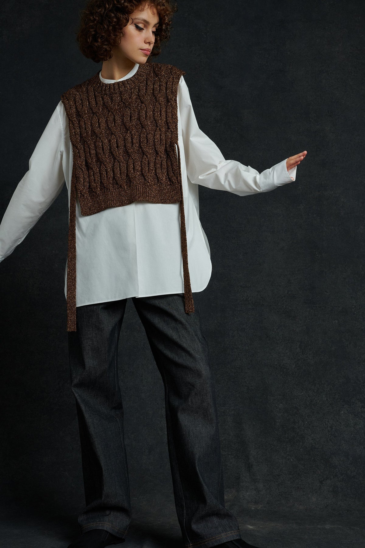 PULLOVER STARLETTE ANTIQUE GOLD