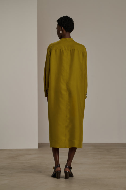 Cabourg dress - Absinthe - Silk - Women