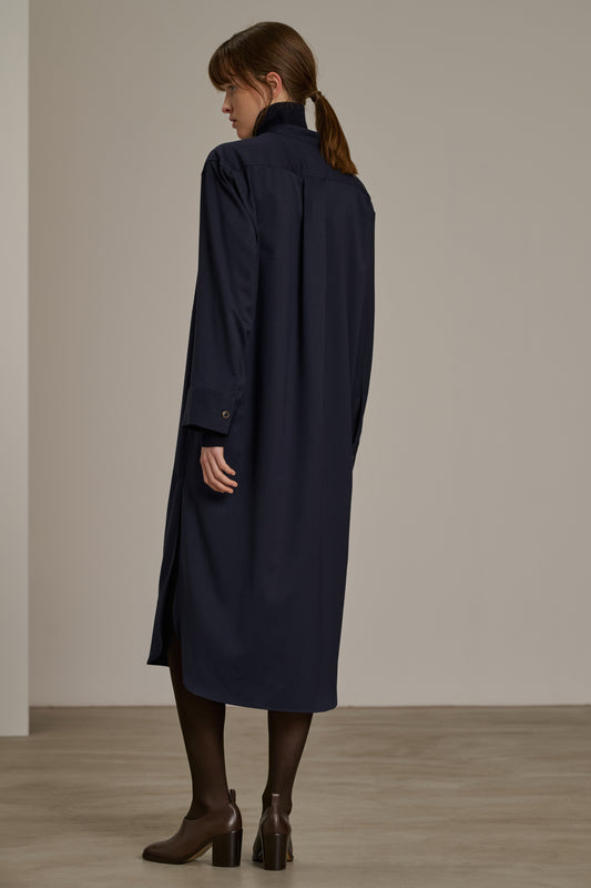 DRESS AKIKO NAVY