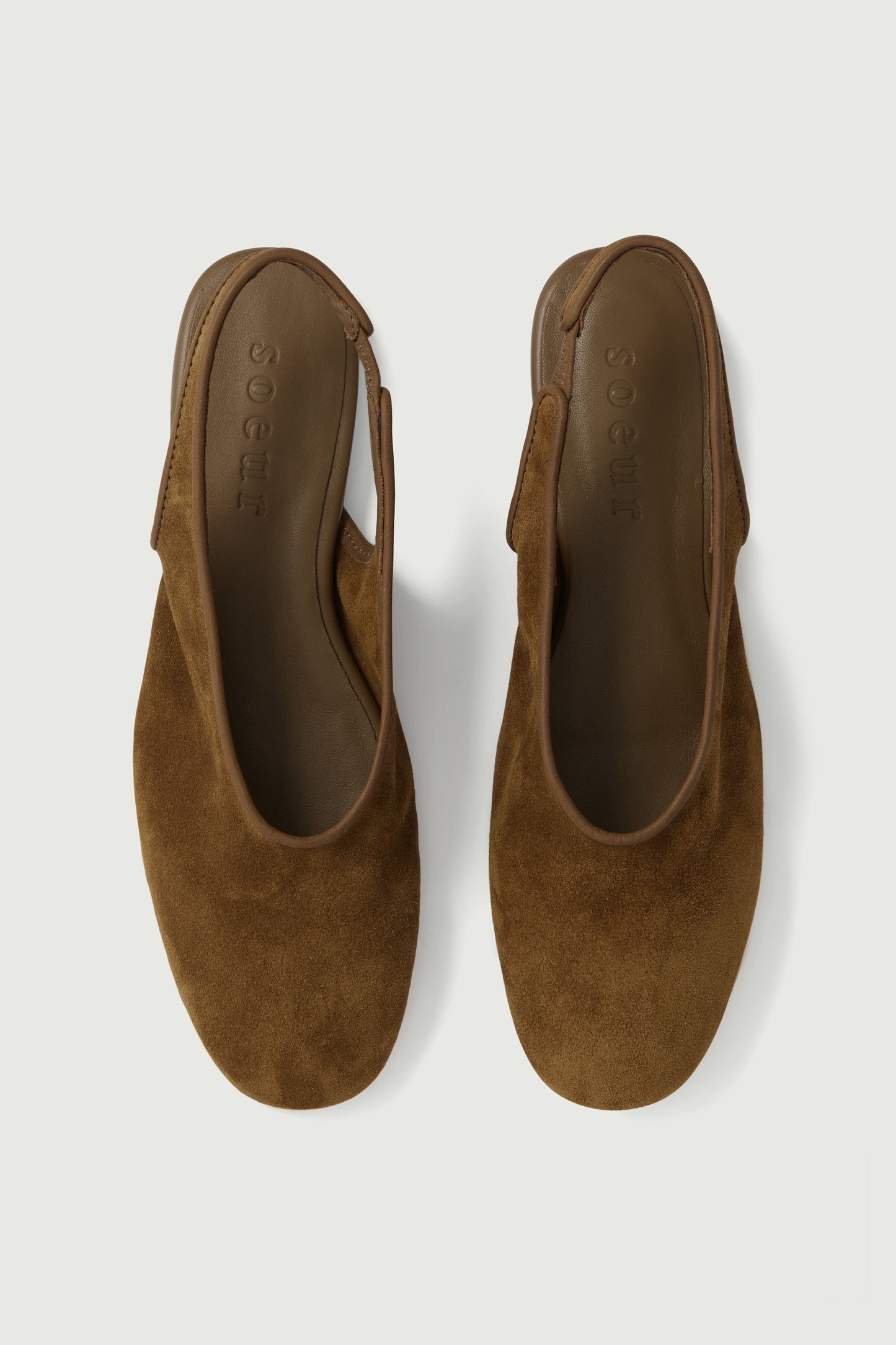 Emmett slingbacks - Caramel - Leather - Women