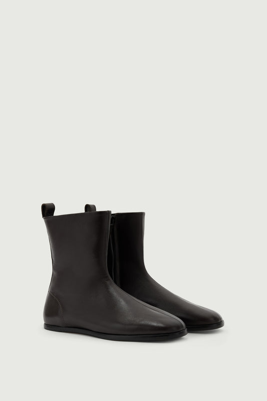 Cosma ankle boots - Ebony - Leather - Women