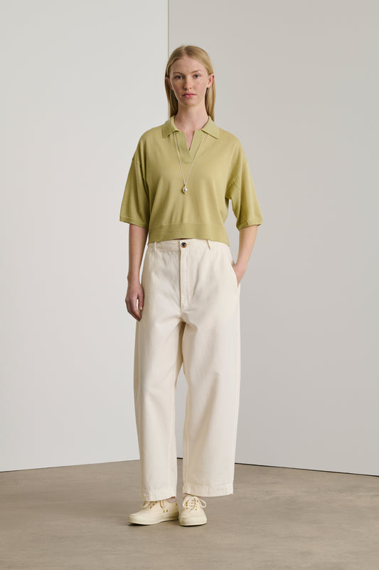 Elton Polo - Sage - Wool - Women