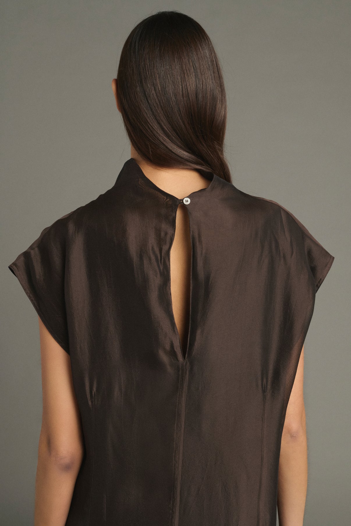 Lena dress - Brown - Women vue 4