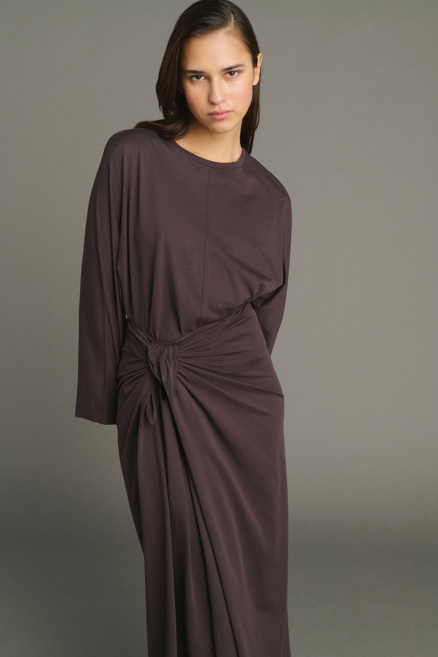 Luca T-shirt - Chocolate - Cotton - Women