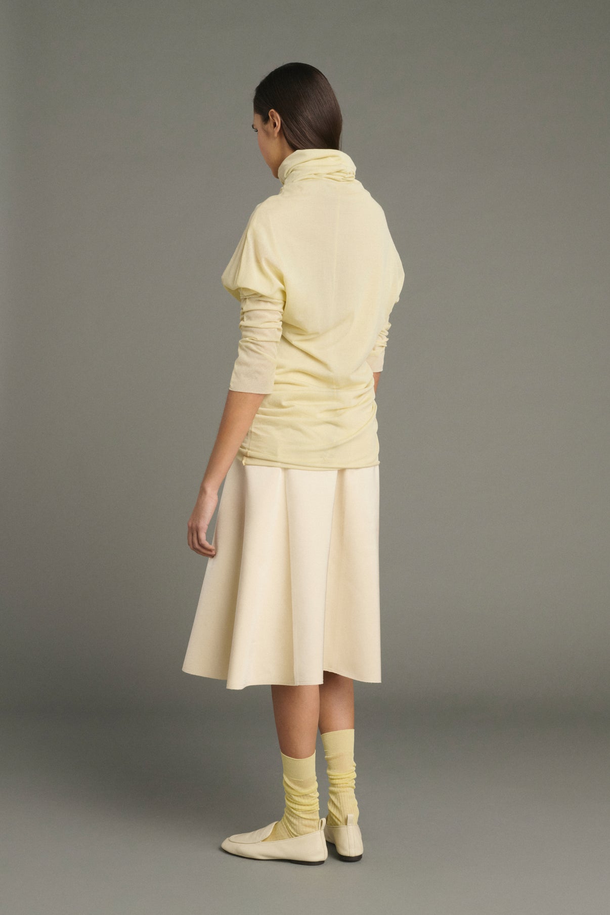 T-shirt Lisia - Pale Yellow - Cotton - Women vue 2