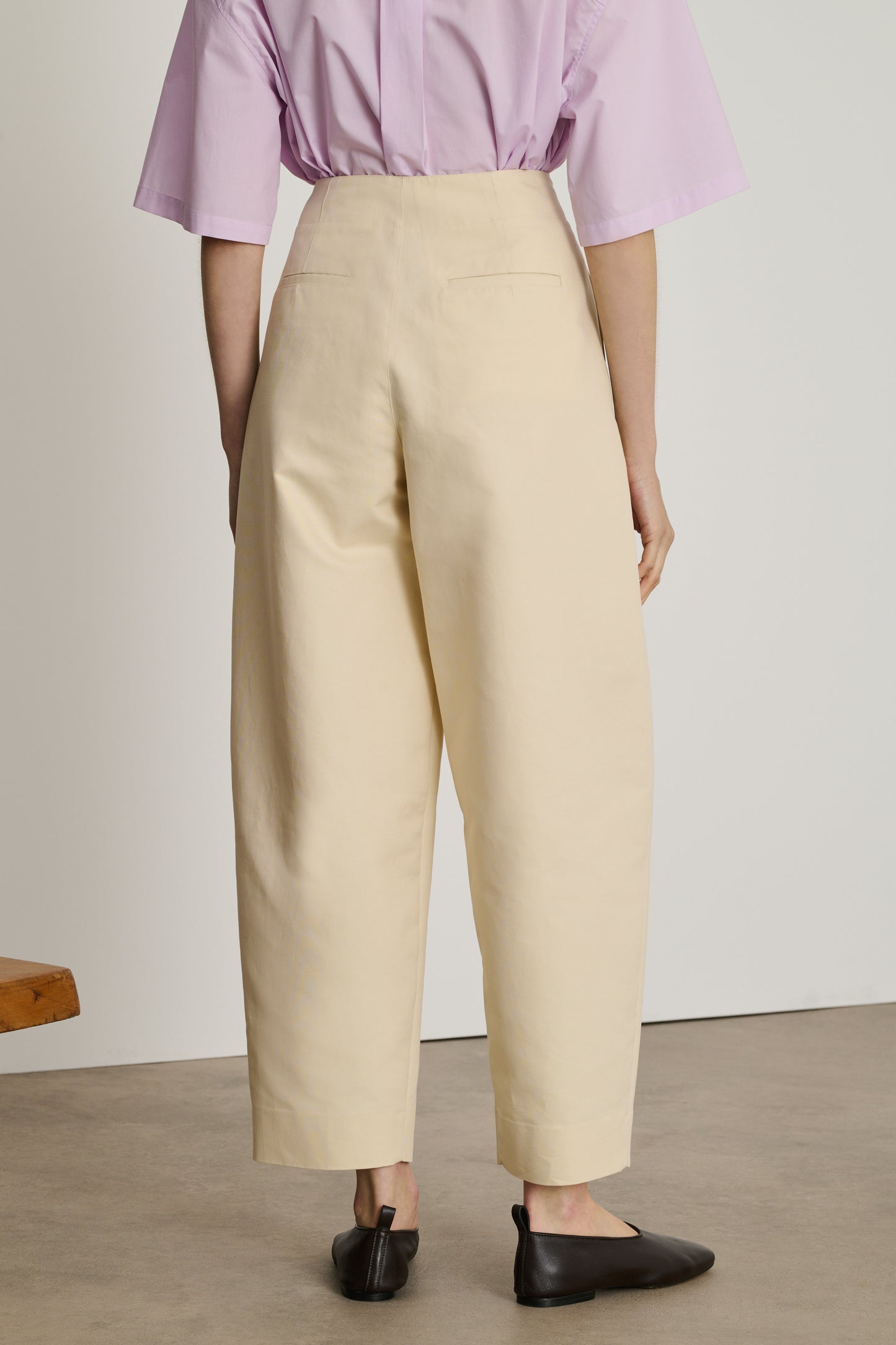 Pantalon Daley - Blanc Cassé - Coton - Femme