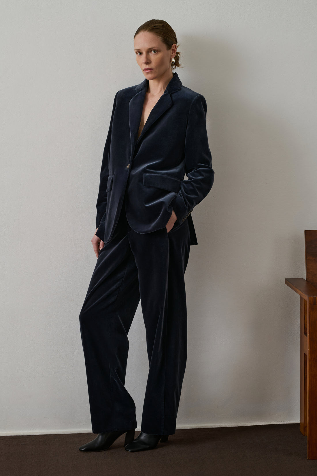 Veste Sevres - Gris Anthracite - Coton - Femme