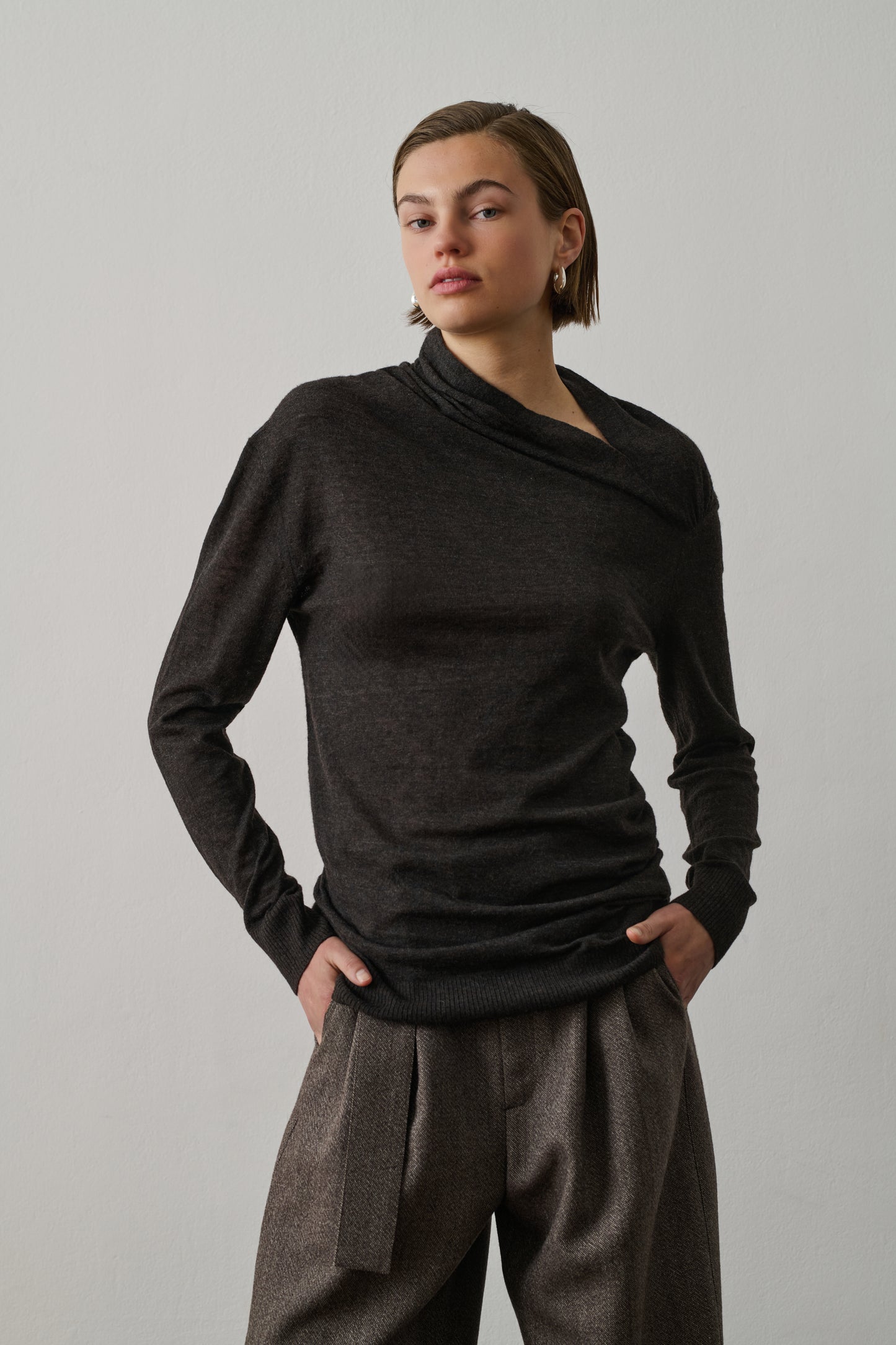 Pull Genet - Marron - Femme