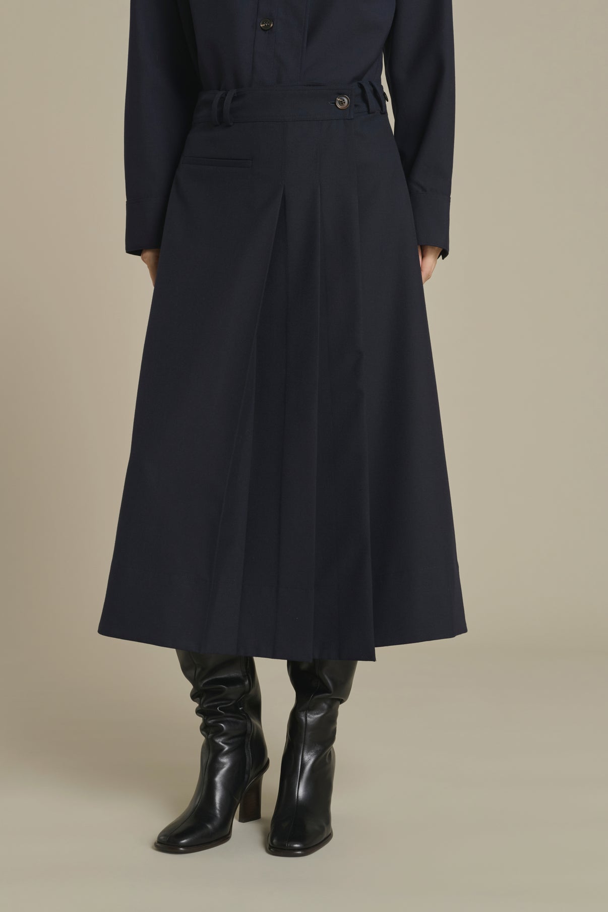 Skirt Varna - Midnight Blue - Women vue 3