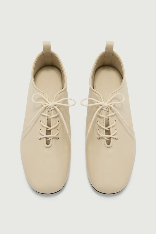 Orso derbies - Ivory Soft Leather Women - Soeur