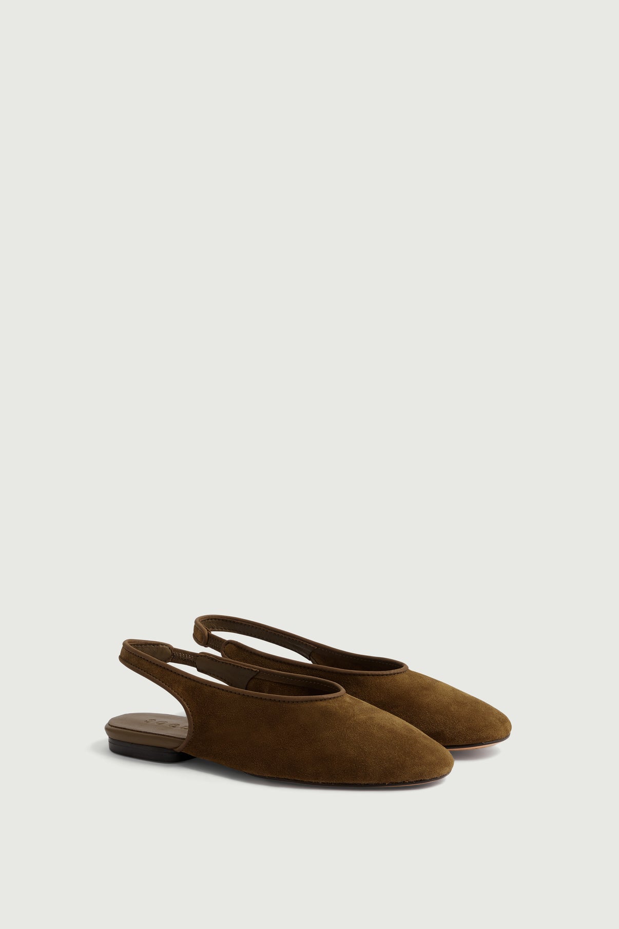 Slingbacks Emmett - Caramel - Leather - Women vue 4