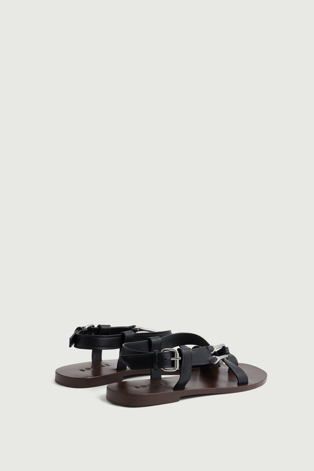 Cordoue sandals - Black - Leather - Women vue 3