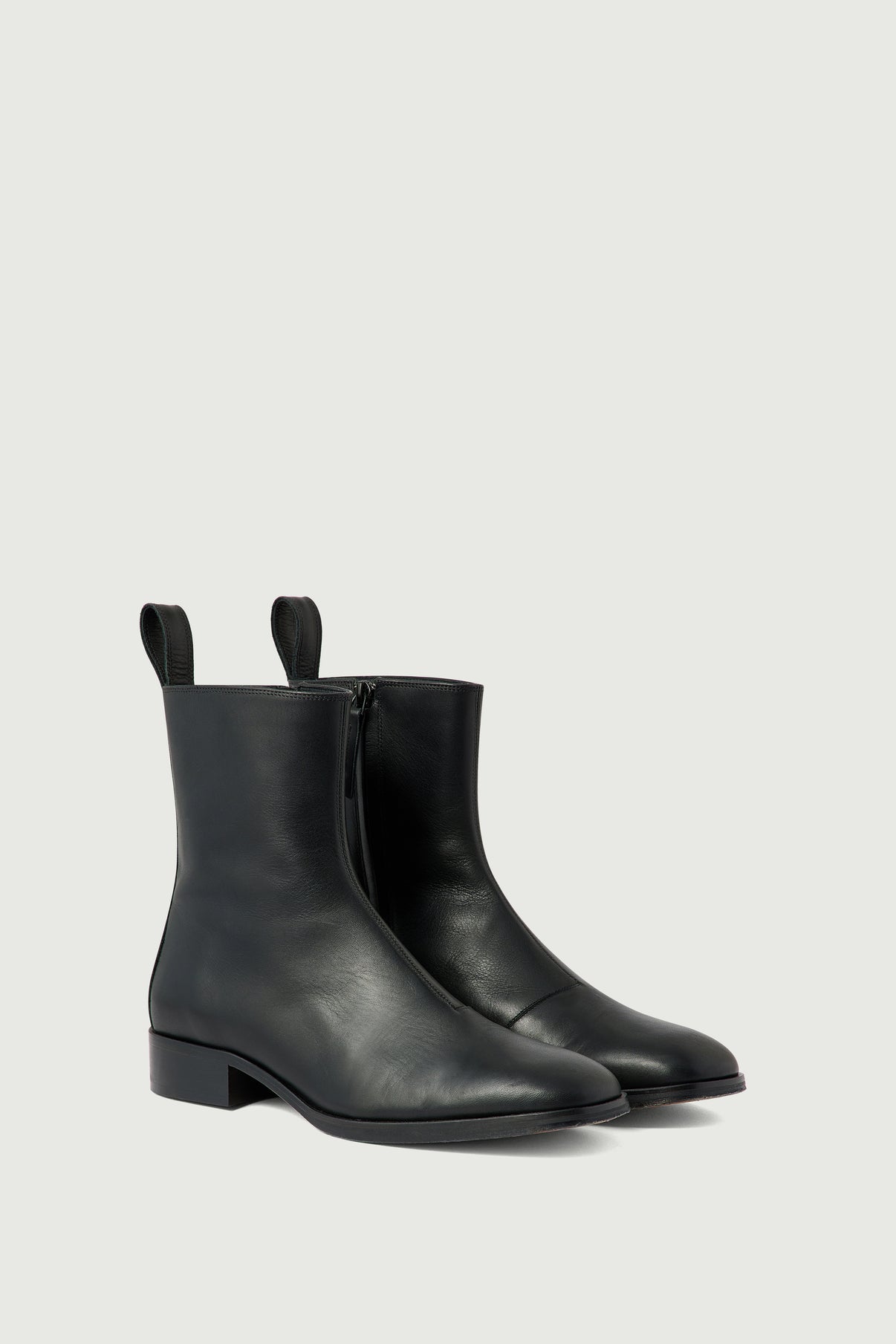 Bottines West - Noir - Cuir - Femme vue 2