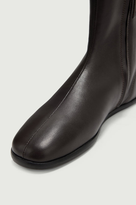 Cosma ankle boots - Ebony - Leather - Women