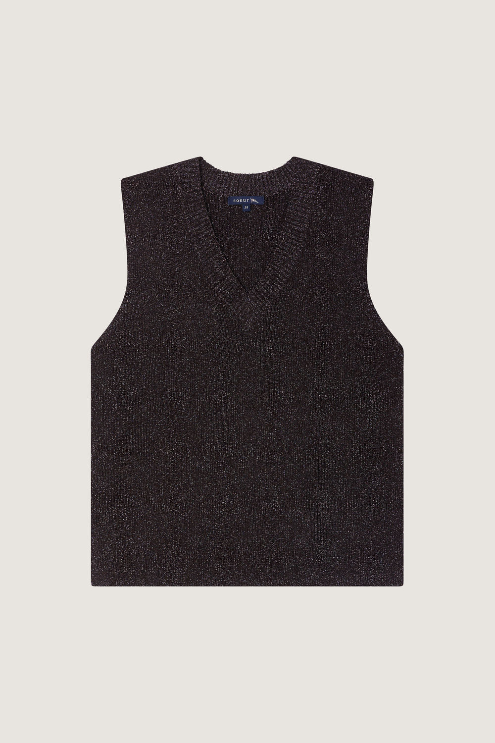 PULLOVER VIDA BROWN/SILVER vue 5