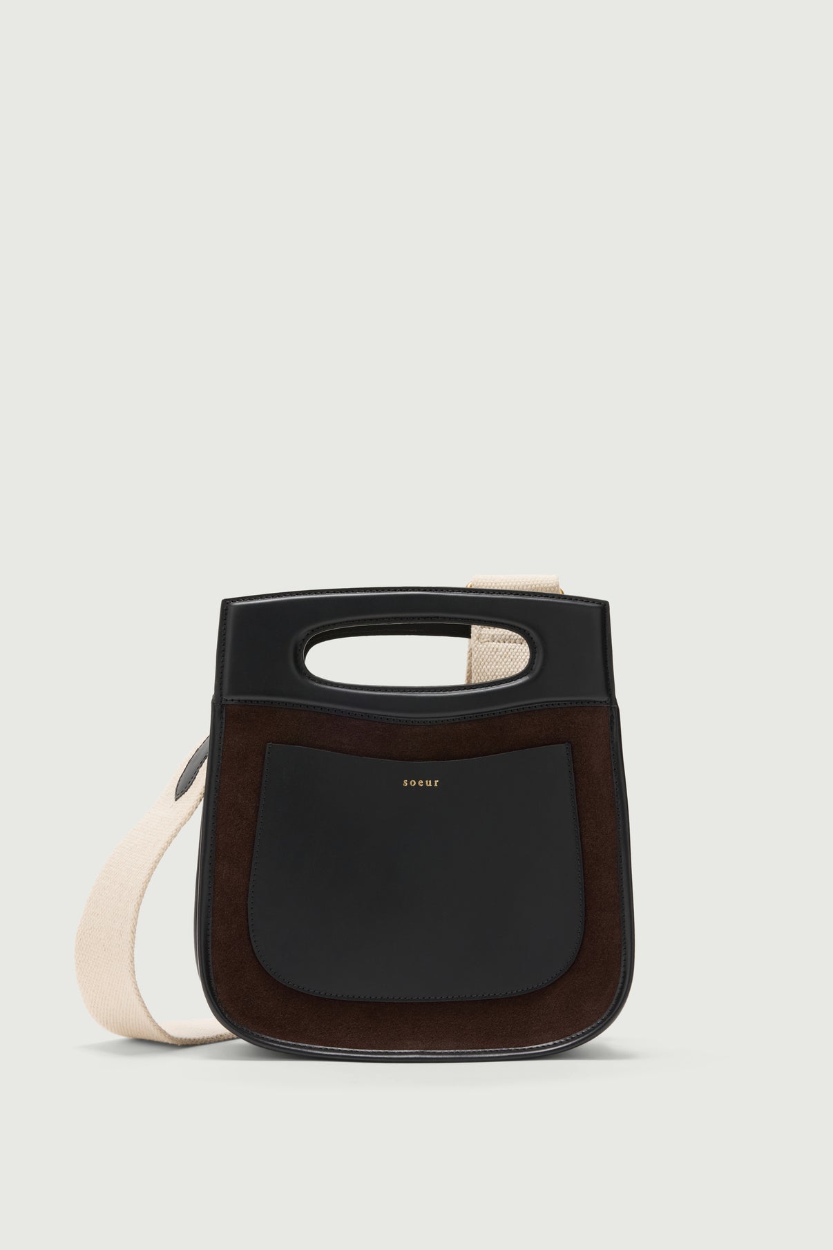 Cheri Bag - Dark Brown - Leather - Women vue 2