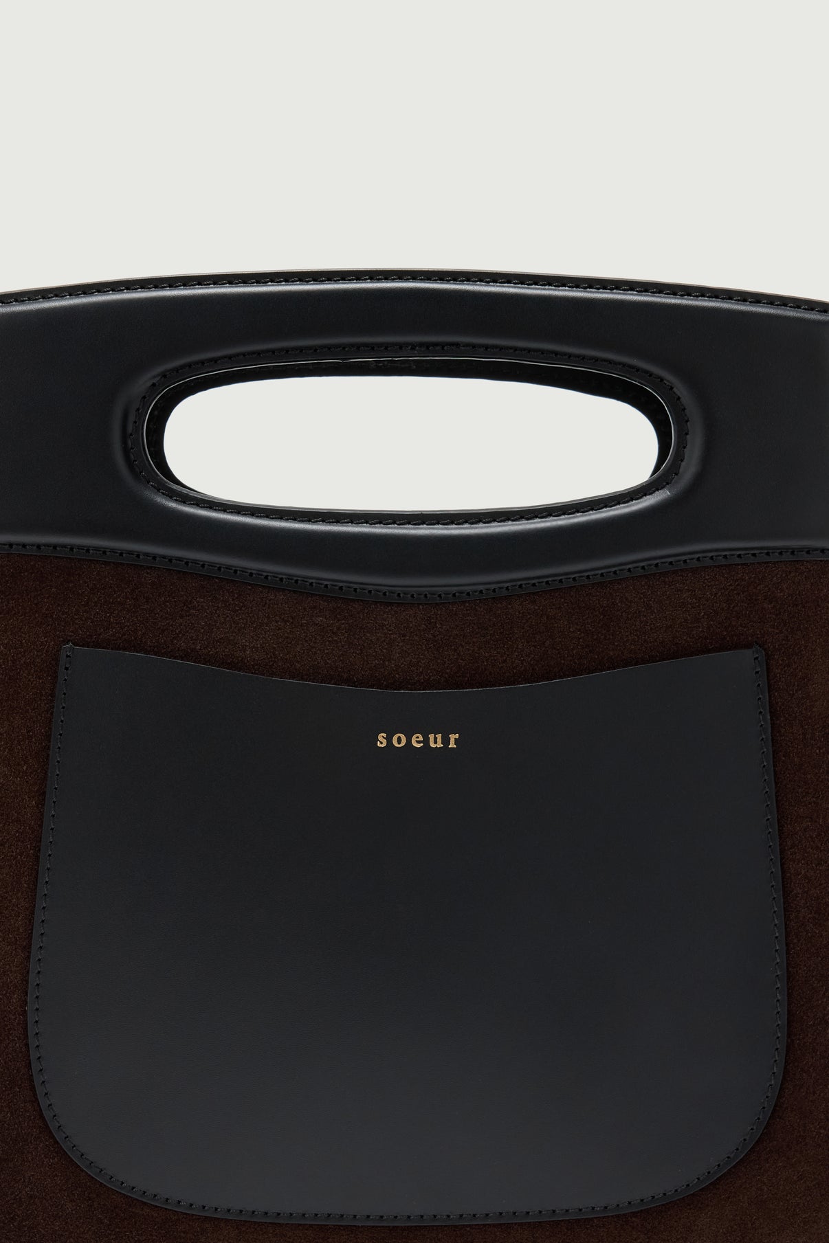 Cheri Bag - Dark Brown - Leather - Women vue 3